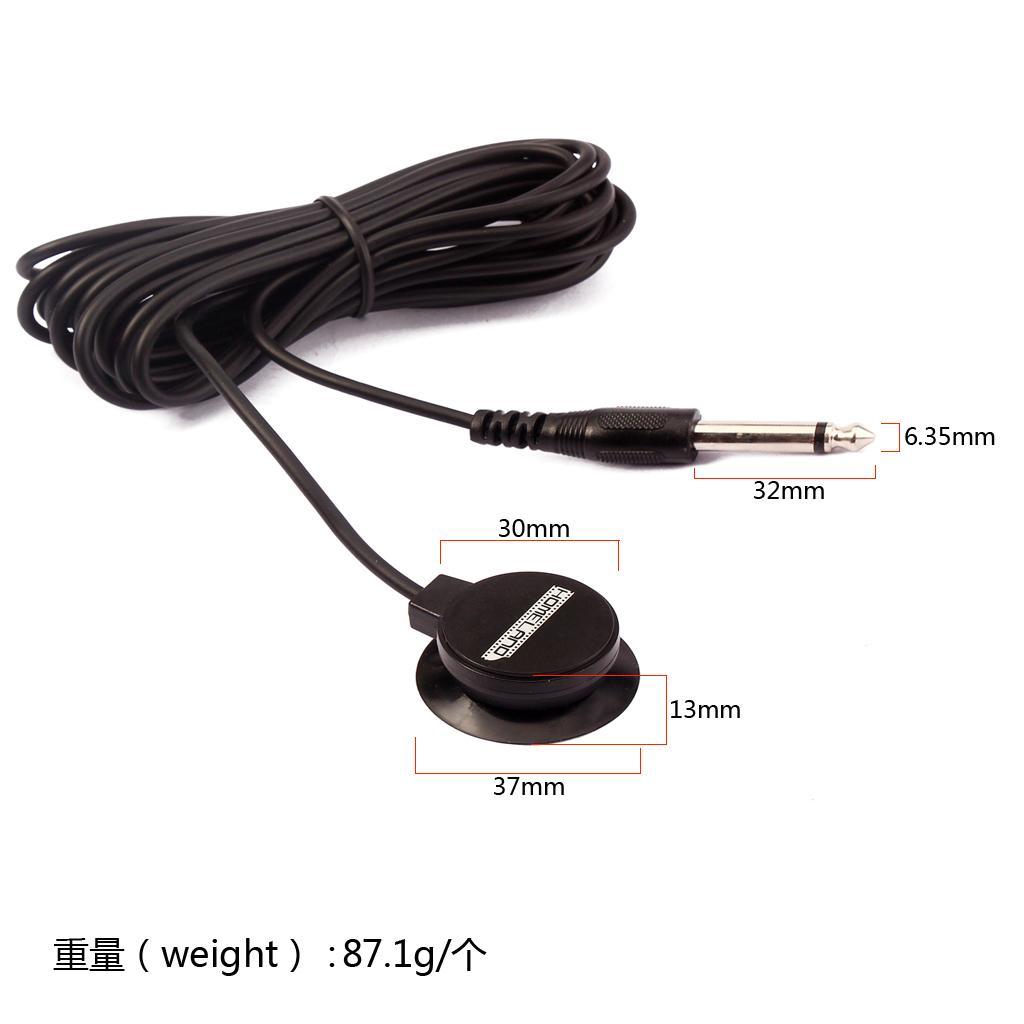 Acoustic Guitar Pickup Transducer Stick On Easy  Ukelele Violin Banjo