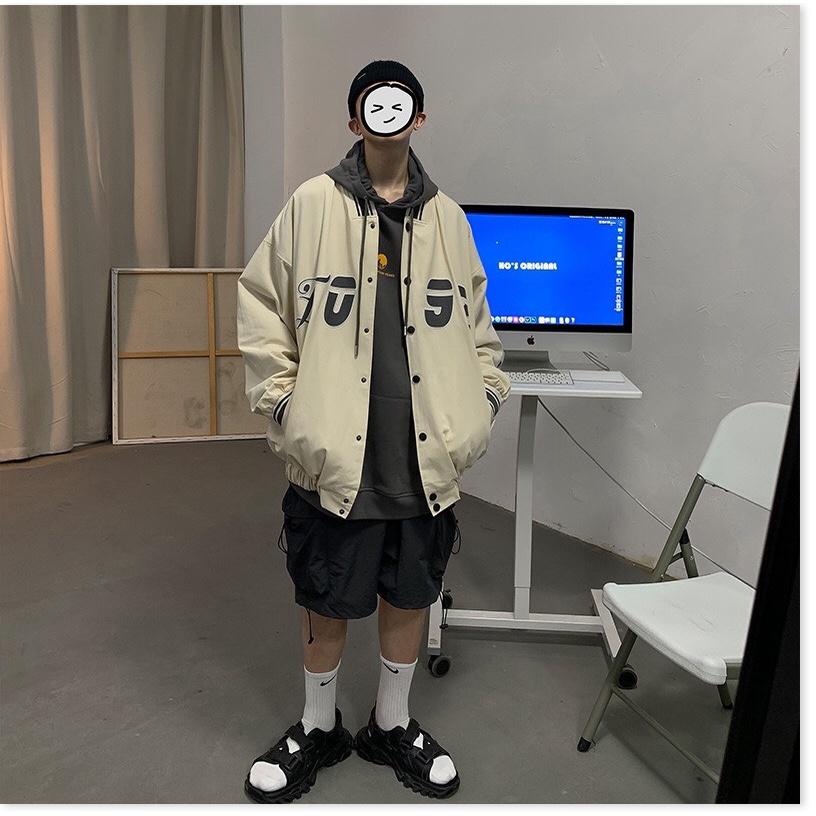 Áo khoác dù bomber unisex
