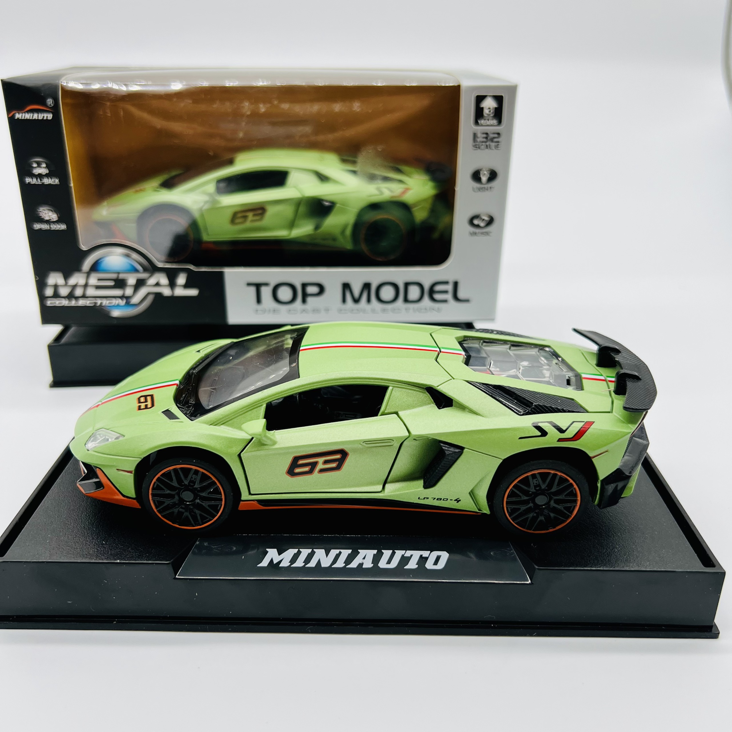 Mô hình xe lamborghini, xe đồ chơi dùng pin, chạy cót, đồ chơi xe cao cấp - Quà tặng ý nghĩa cho bé