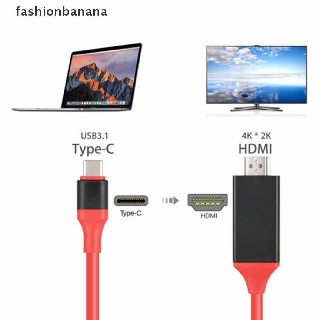 Cáp Chuyển Đổi USB-C Type C Sang HDMI AV TV USB 3.1 4K HD Video Chất Lượng Cao