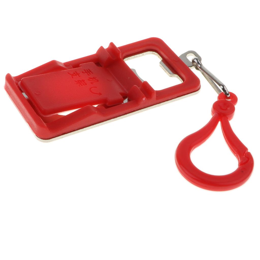 Bottle Opener Bracket Phone Stand Desk Mobile Phone Mount Holder red