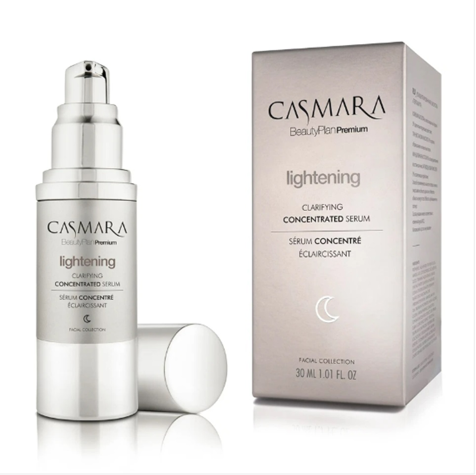 Serum Dưỡng Trắng, Hỗ Trợ Mờ Nám Ban Đêm Casmara LIGHTENING CLARIFYING CONCENTRATED SERUM 30ML