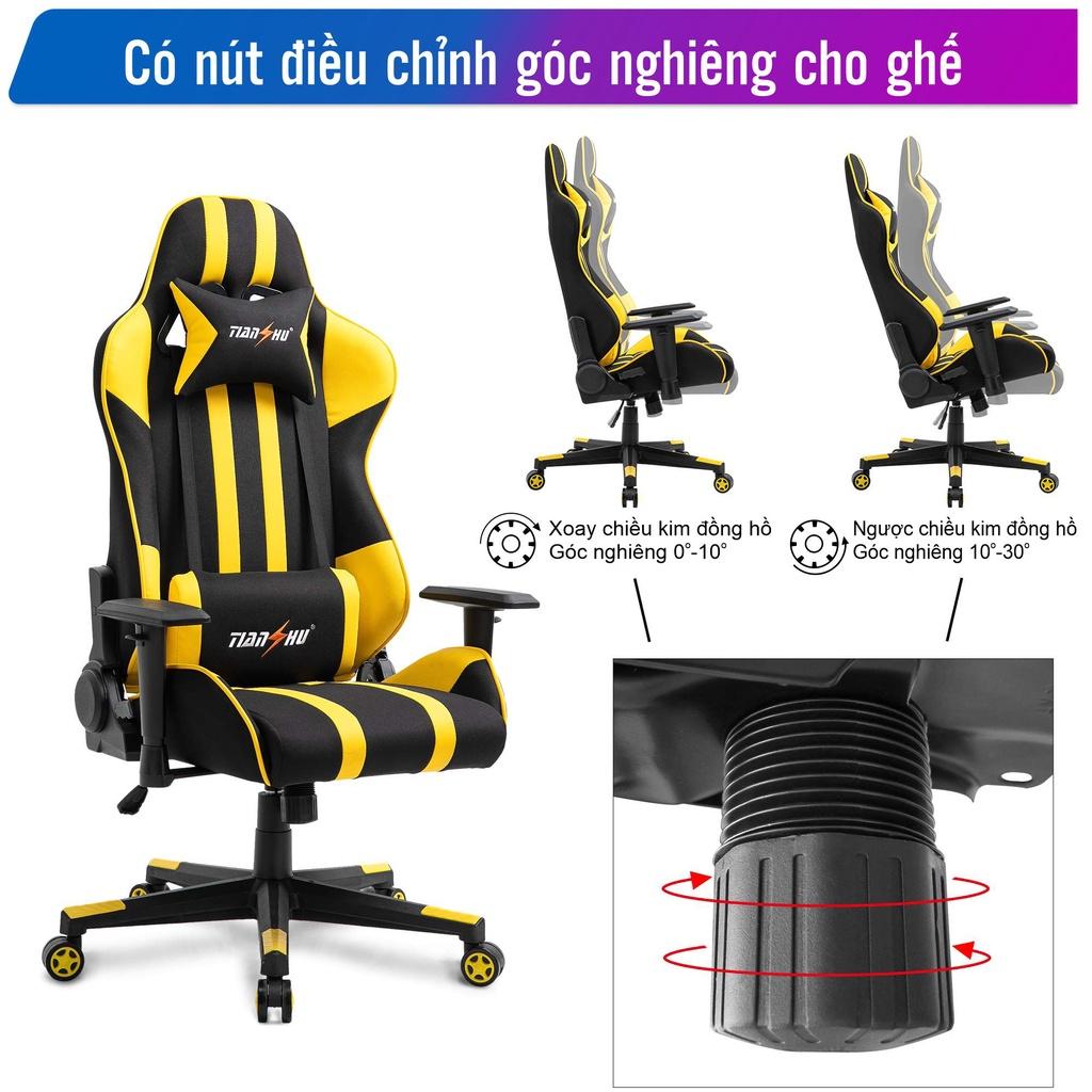 Ghế Gaming FUFUTECH Tianshu Ngã Lưng 180 Độ, Tay Ghế Điều Chỉnh, Xoay 360 Độ Thư Giãn