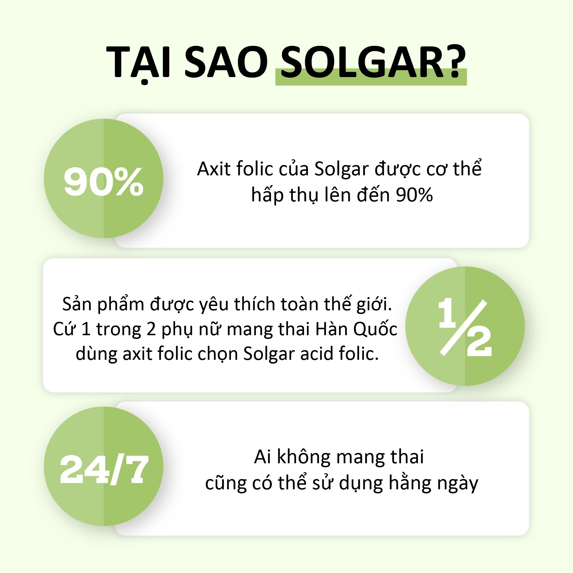 Viên Uống Solgar Folate 666 MCG DFE Folic Acid - Bổ Sung Hồng Cầu, Lọc Máu Cho Người Lớn