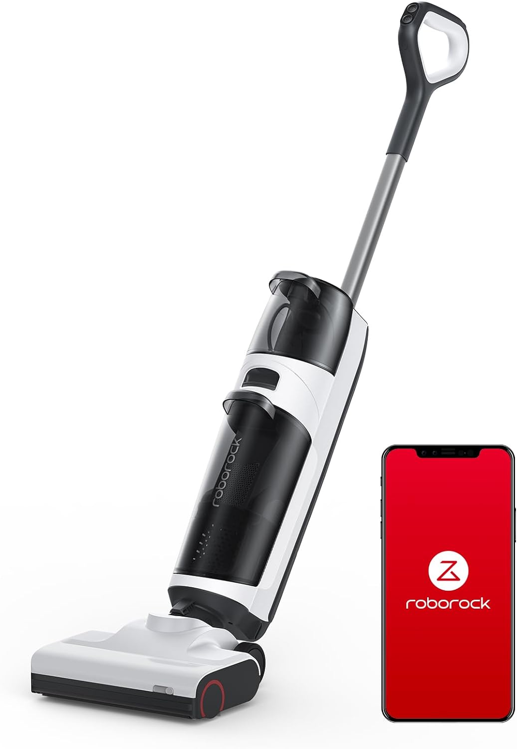Máy Hút Bụi Lau Sàn Roborock Flexi Lite Gập Nghiêng 180° - Hàng Chính Hãng