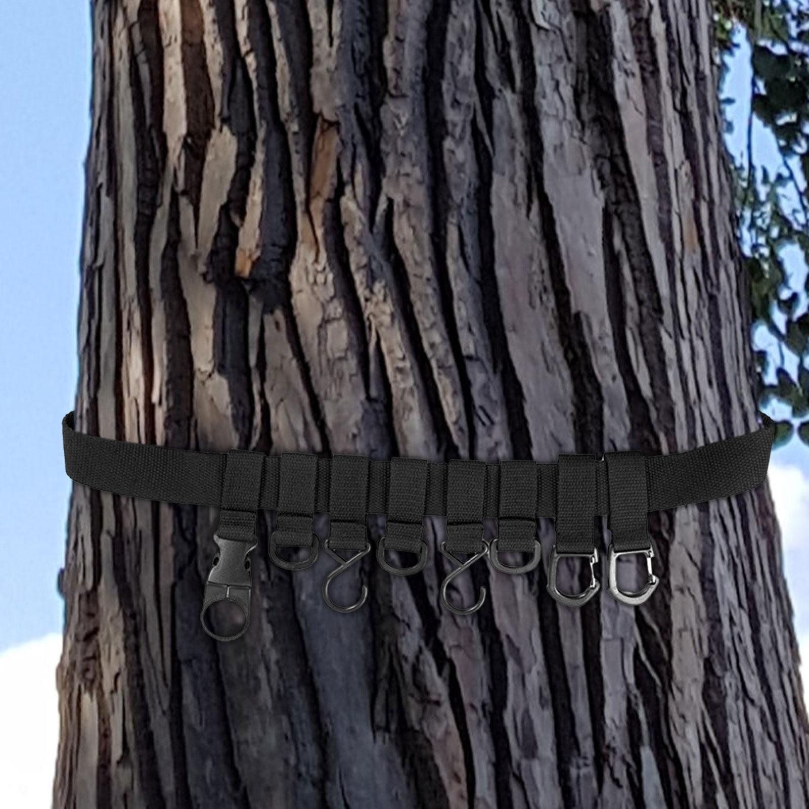Tree Stand Strap Gear Hanger Multi Hooks for Hunting Accessories Fishing Bow