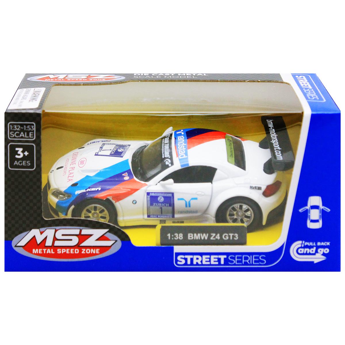Đồ Chơi Mô Hình Xe BMW Z4 GT3 - Vecto VT67315A/WH - Màu Trắng