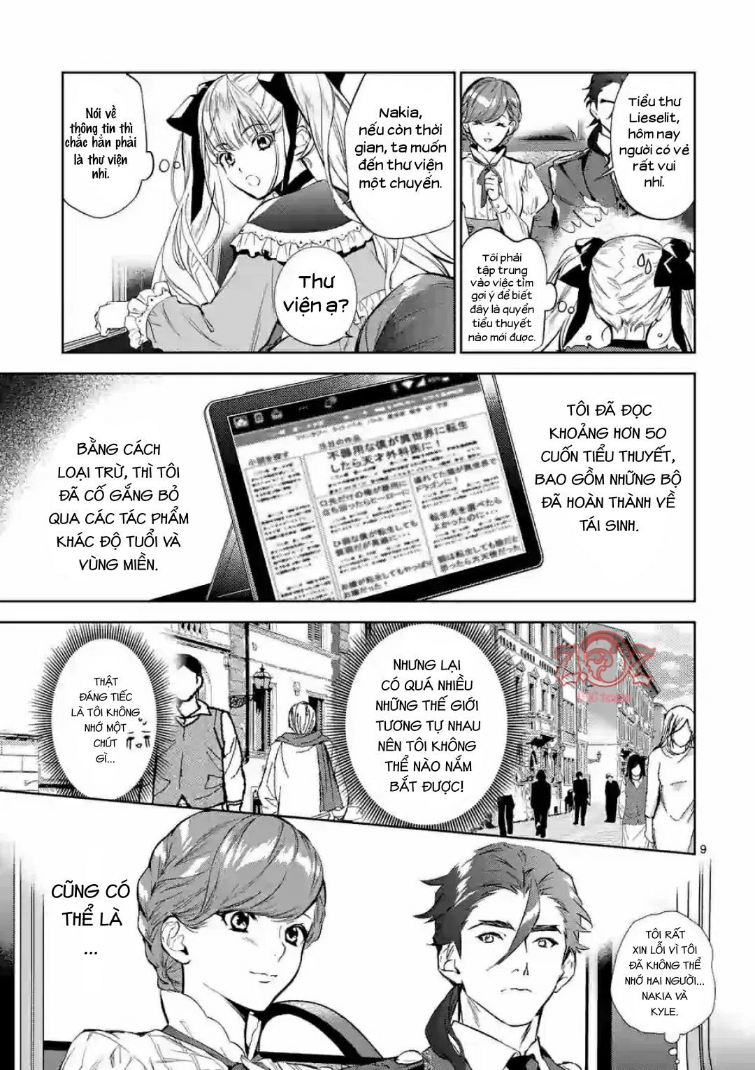 nữ phụ phản diện muốn trở thành một con chim sơn ca chapter 1 10