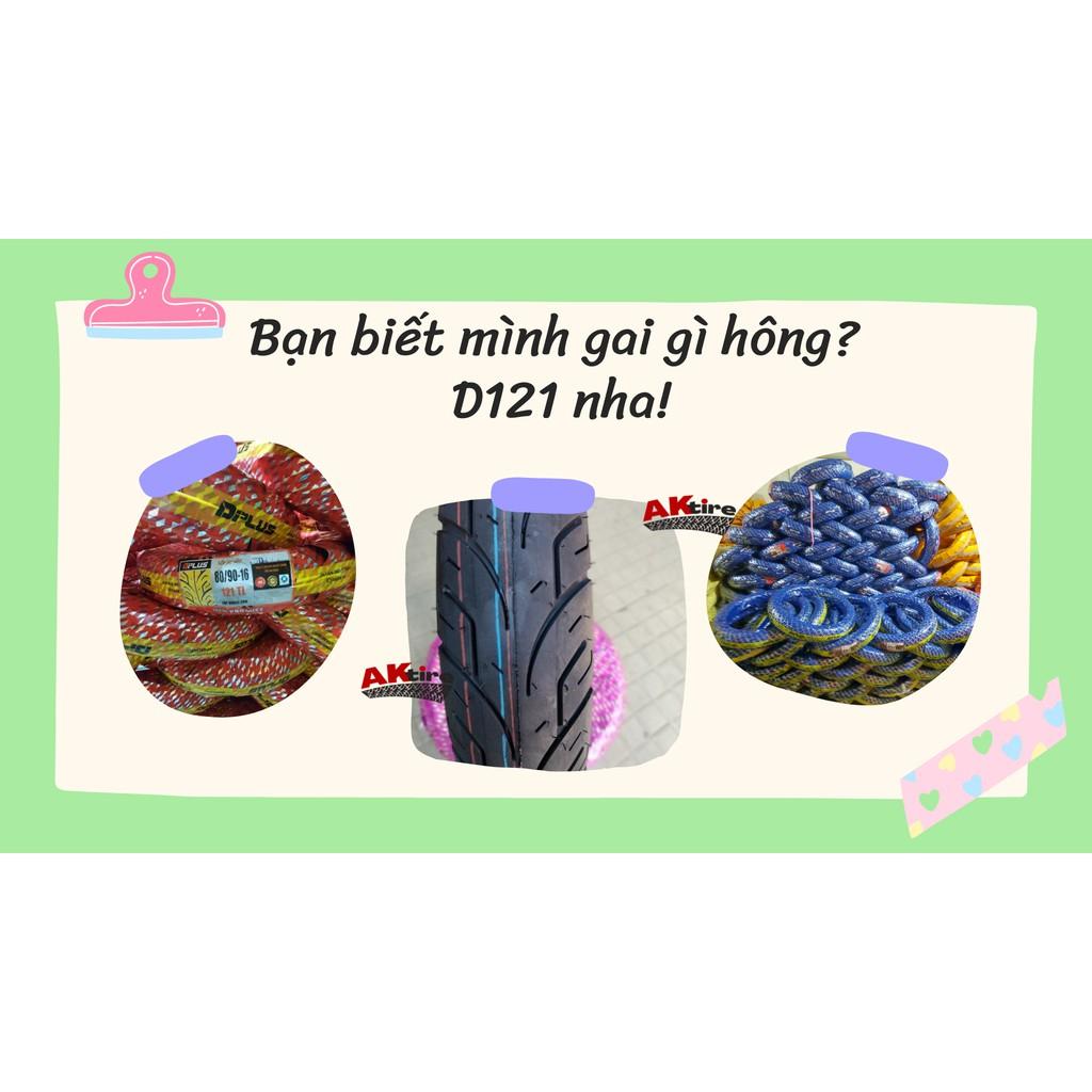 Lốp(vỏ) DPLUS 80/90-16 Dành cho Trước SH Mode, Sau NouvoLX, Sirius...CÔNG NGHỆ NHÂTJIS