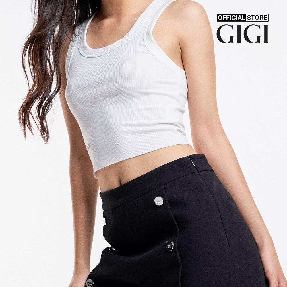 GIGI - Quần shorts ngắn nữ lưng cao thanh lịch G3402S231415