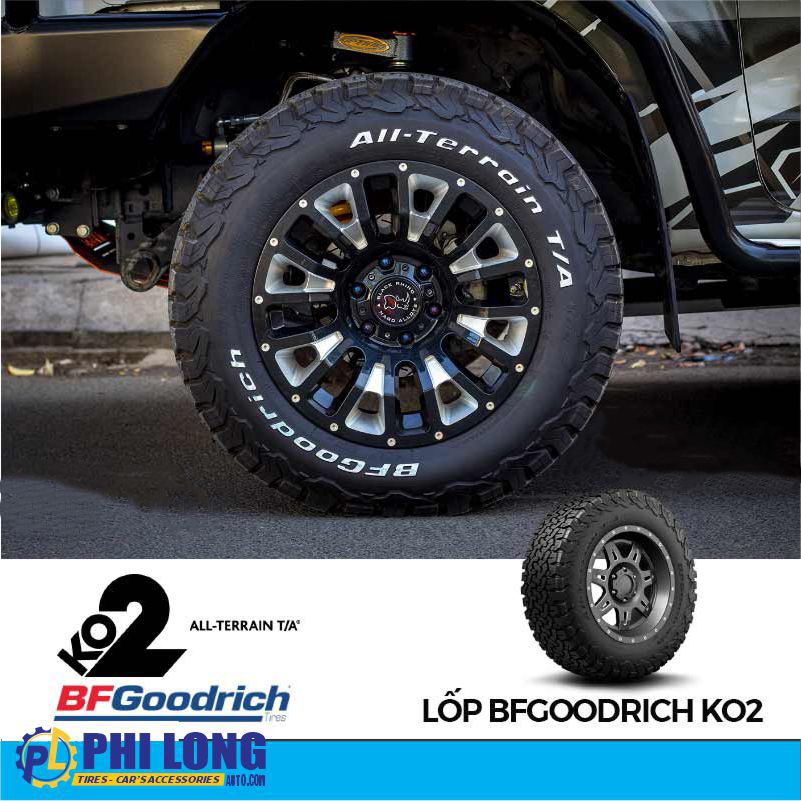 LỐP BFGOODRICH ALL-TERRAIN T/A KO2 LT285/60R18 (MADE IN USA)