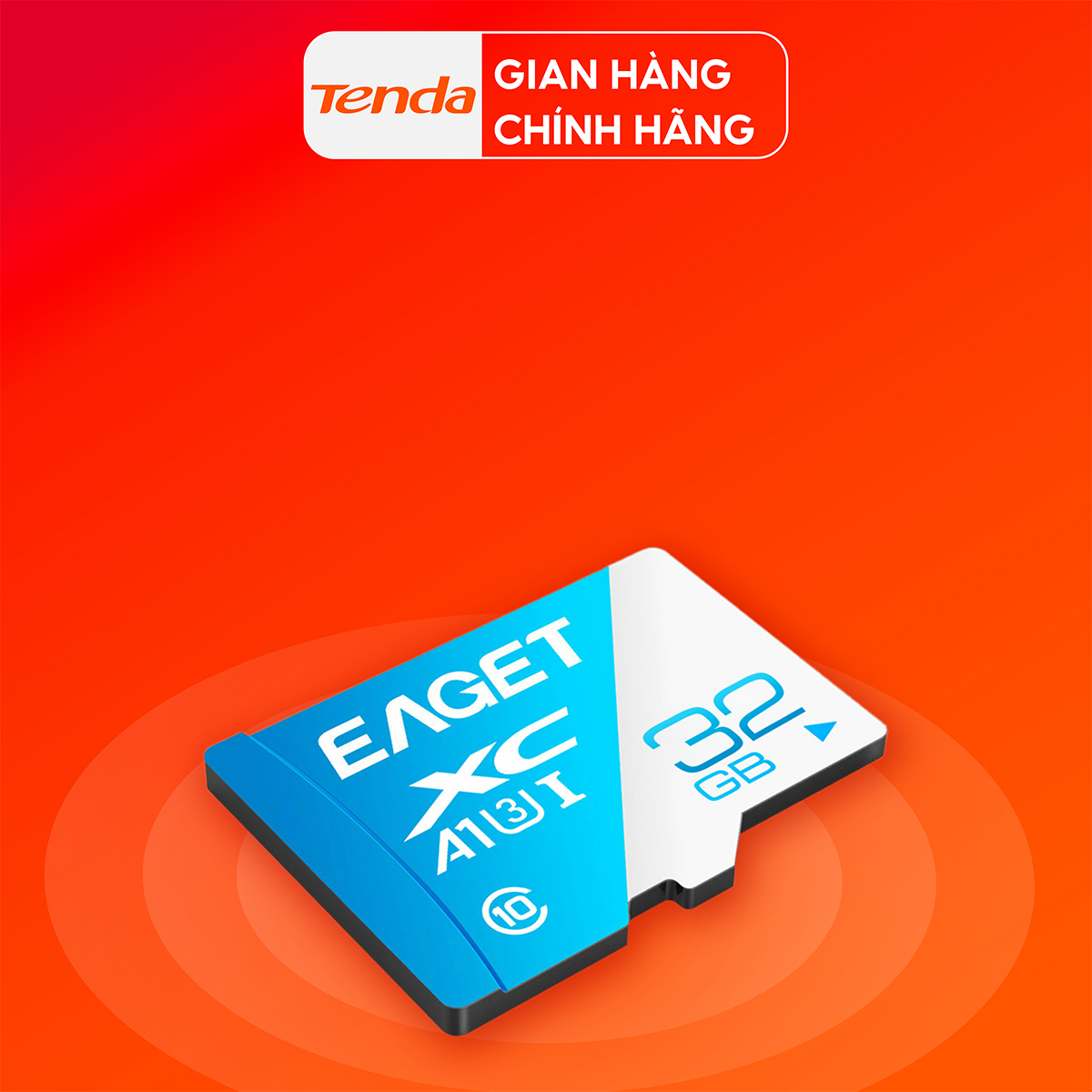 Thẻ nhớ micro 32Gb ET-T1 EAGET Class 10 80Mb/s - Hàng chính hãng