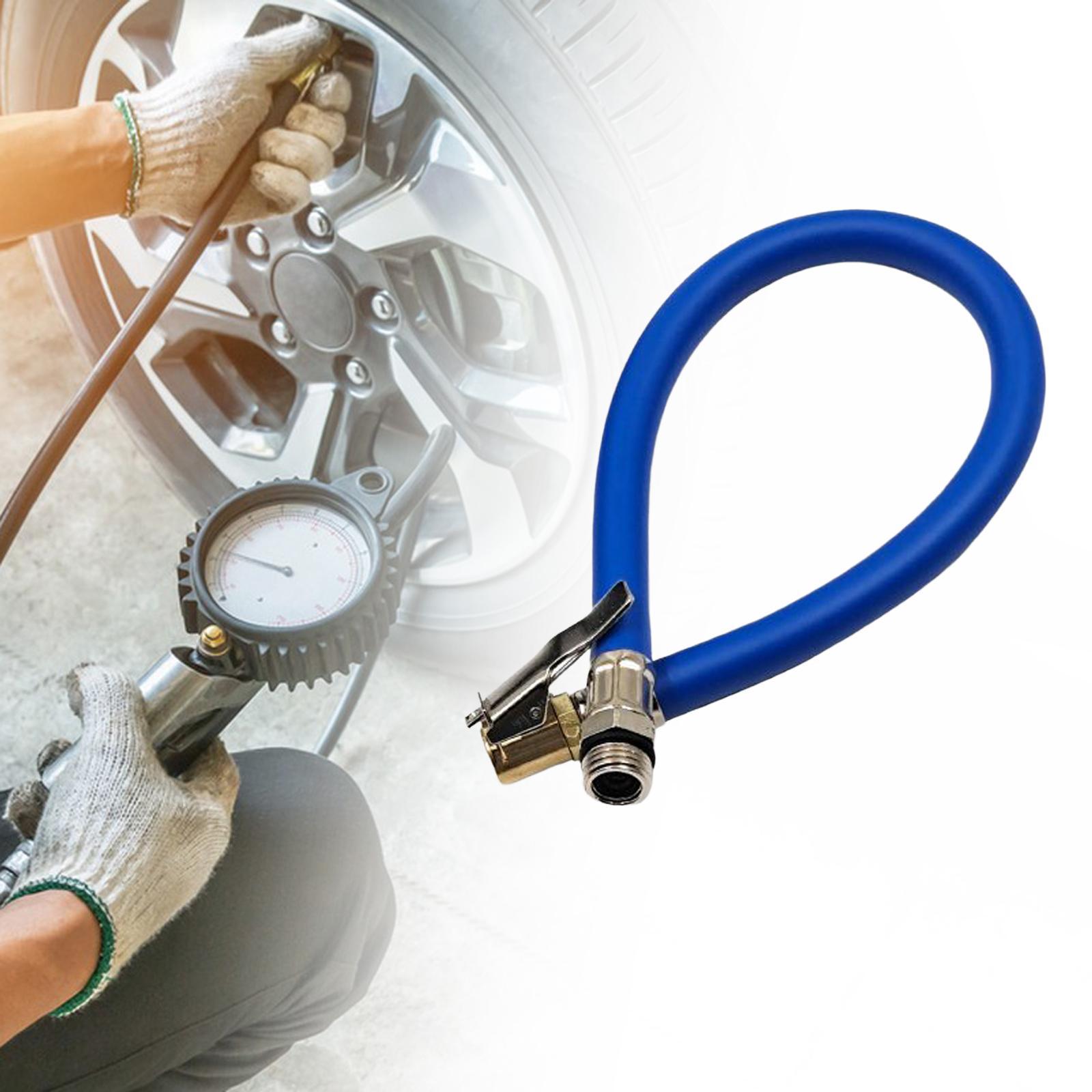 Tire Inflator Extension Hose Replace Parts for Air Compressor Pump Attachment