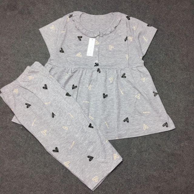 Bộ lửng cotton mặc bầu và sinh