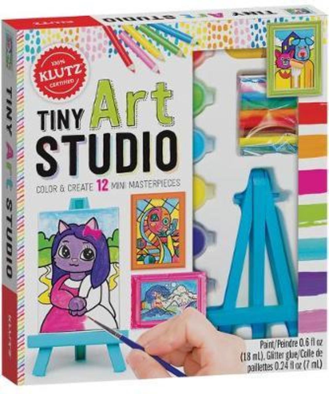 Sách - Tiny Art Studio by Editors of Klutz