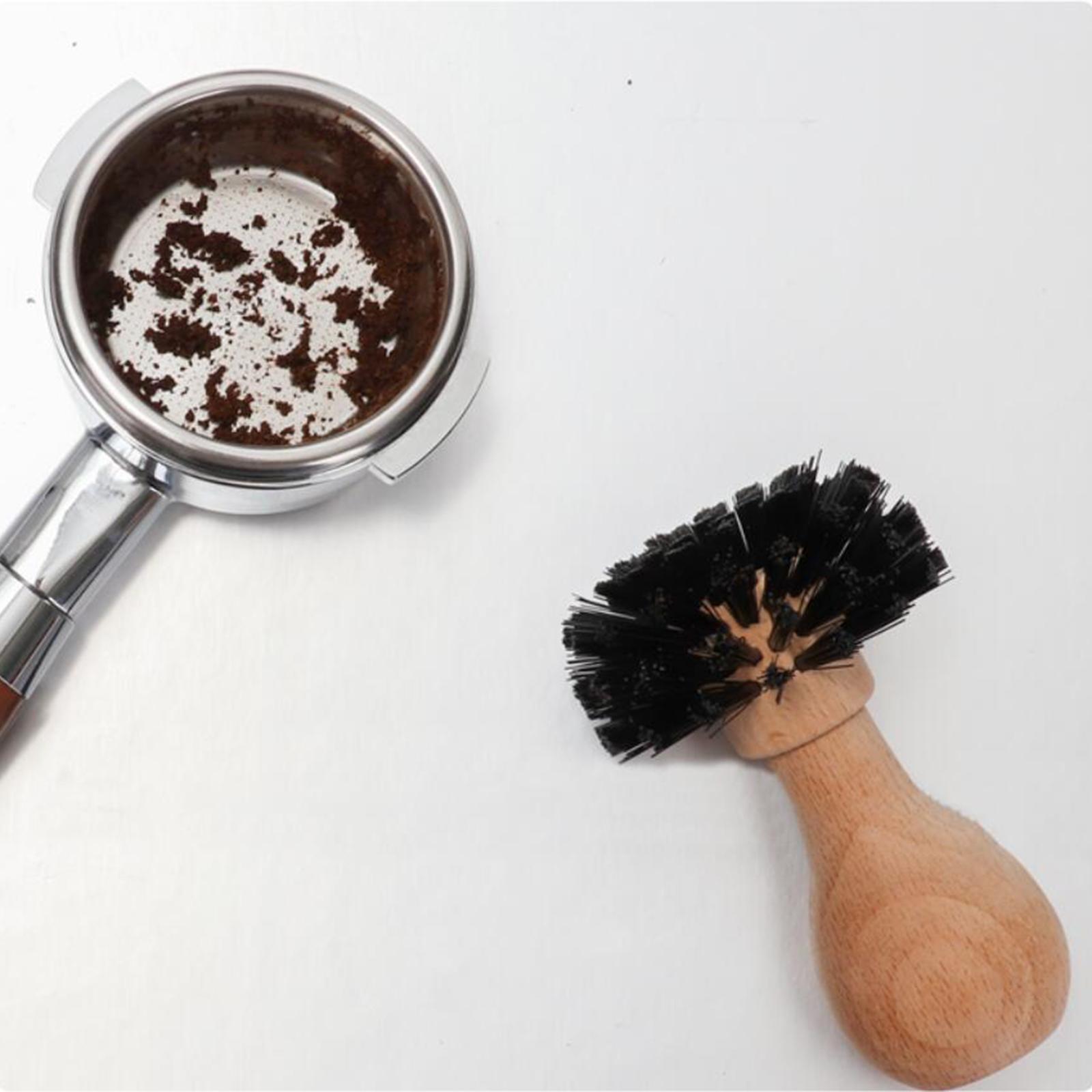 Coffee Tamper Cleaning Brush Coffee Grinder Cleaning for 51mm 53mm Basket