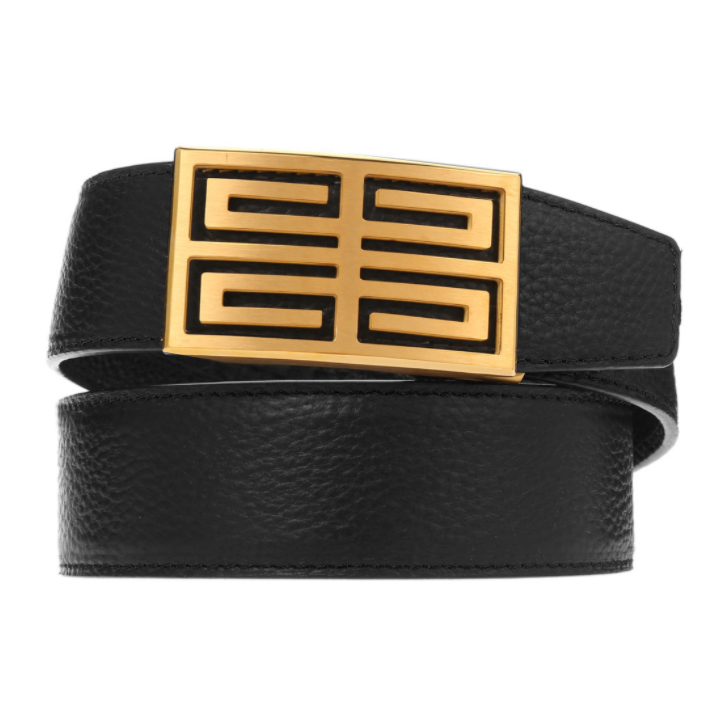 Dây Nịt Nam SAM Leather SFDN122 - Thắt Lưng Nam Da Bò Cao Cấp/ Mặt Khoá Thắt Lưng Inox Không Gỉ, Men's belts