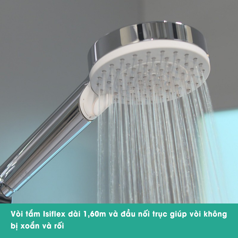 Tay sen kèm giá đỡ HANSGROHE Crometta 160 26692