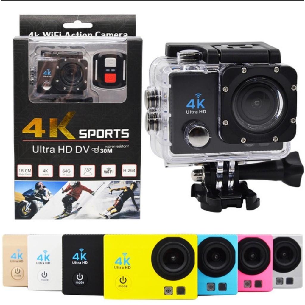 Camera hành trình chống nước 4K SPORT Ultra HD DV, Camera Hành Trình 4K Sports Cao Cấp Nhỏ Gọn Lấy Nét Hd