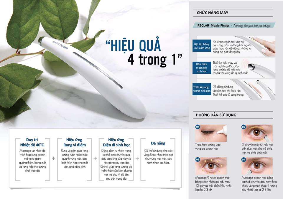 Máy đẩy tinh chất Magic Finger