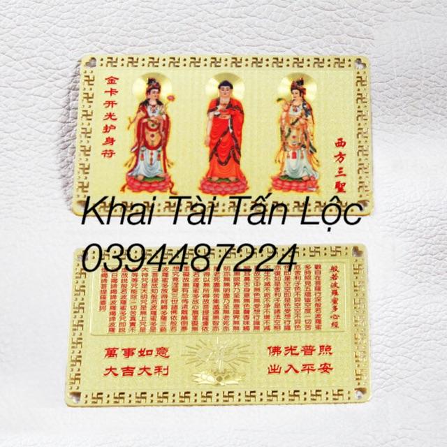 Kim bài kinh chú Tam Thế Phật tâm bình an