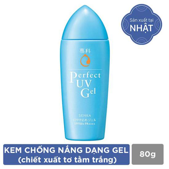 Gel Sữa Chống Nắng Senka Nhật 80g