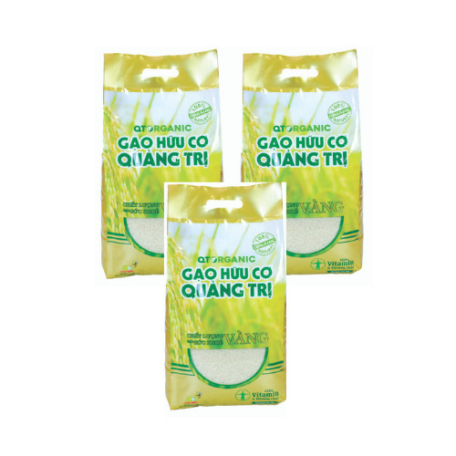15kg Gạo Hữu cơ Quảng Trị chất lượng Vàng