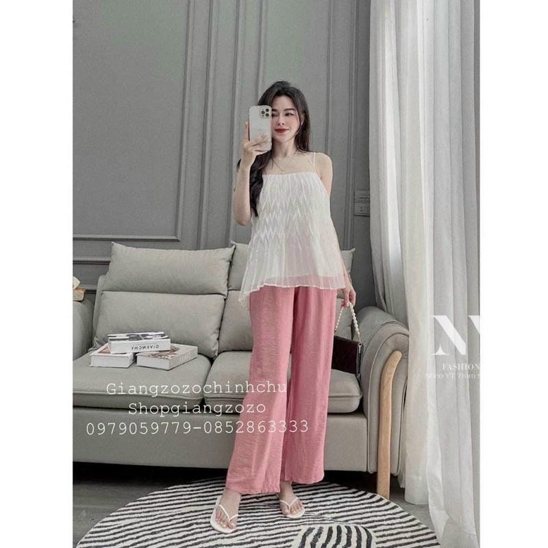 Quần ống rộng chất đũi loại đẹp ( loại 1) quần ống rộng chất đũi tơ siêu mát nhẹ