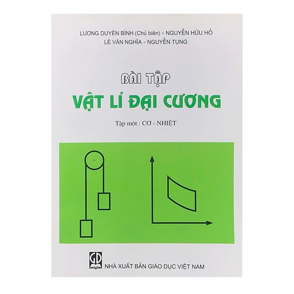 Bài tập Vật lý đại cương tập 1 Cơ nhiệt