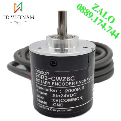 Bộ mã hóa vòng quay Encoder E6B2-CWZ6C 2000P/R