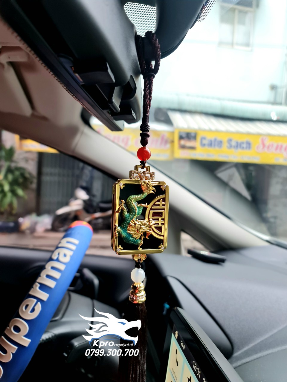 Dây treo thẻ bài rồng xanh - Hàng Kpro chất lượng cao