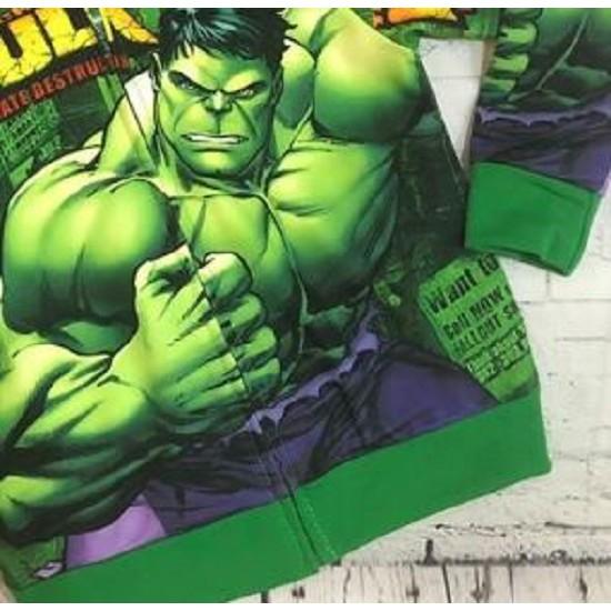 Áo khoác người xanh Hulk 3D