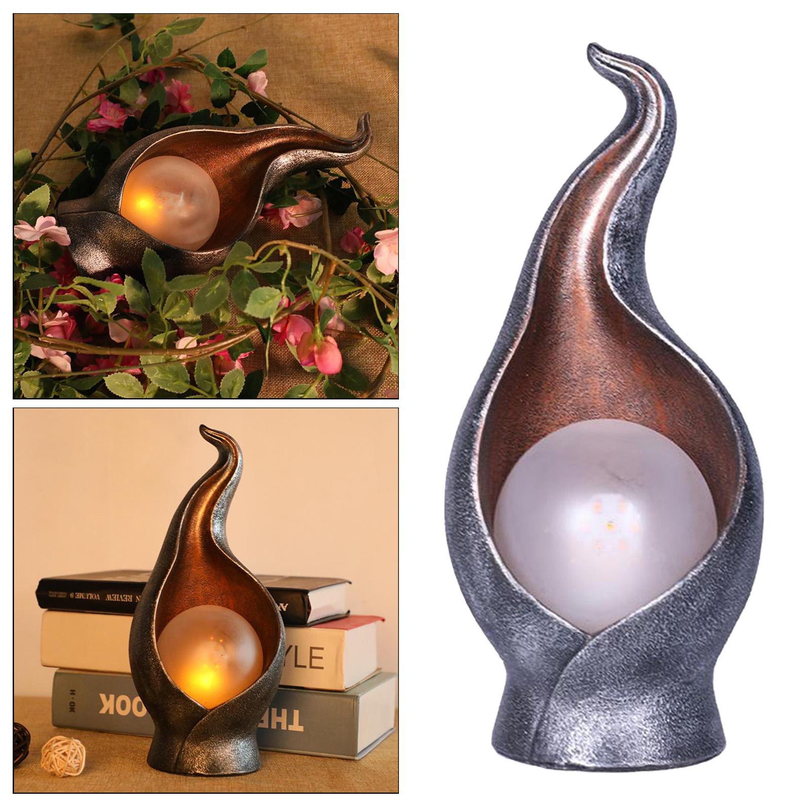 Solar Lights Outdoor Garden Resin Art Decor Waterproof Garden Yard Lights LED Lamp for Garden,Lawn,Patio,Pathway Decoration