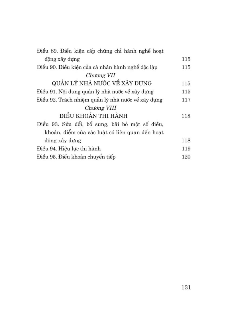 Luật Xây dựng năm 2025