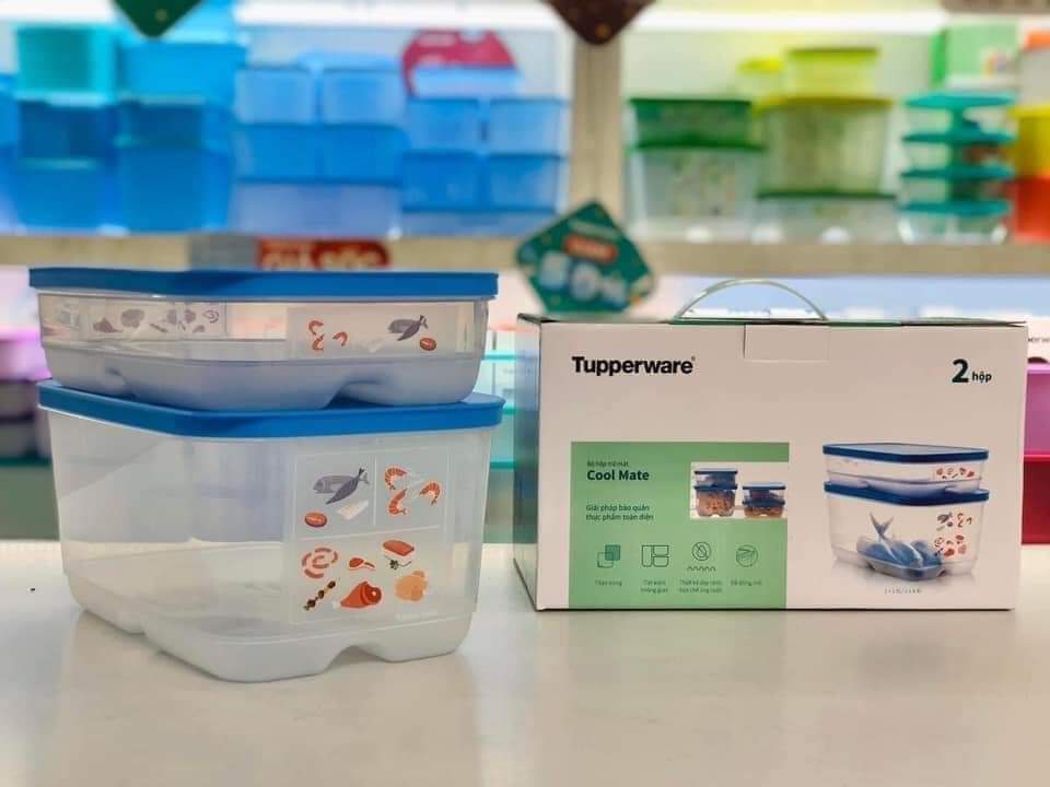 Bộ hộp trữ mát Cool mate Tupperware - Hàng chính hãng