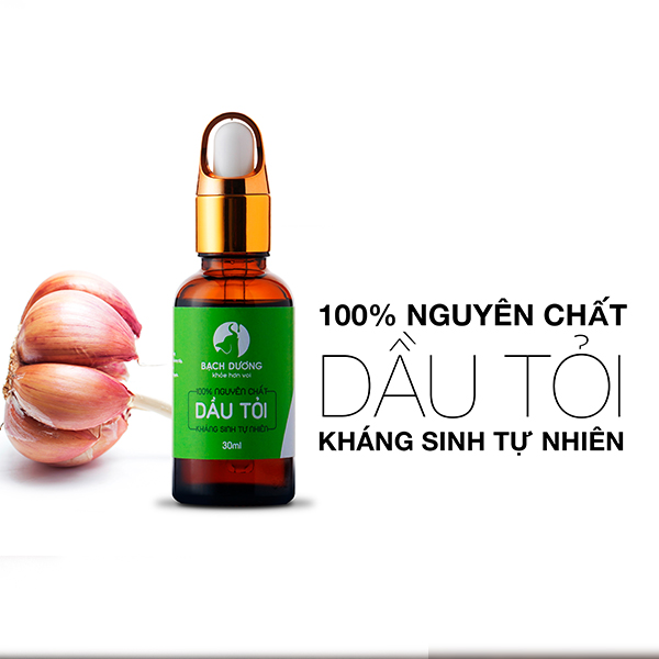 Tinh dầu tỏi Bạch Dương Organic 30ml