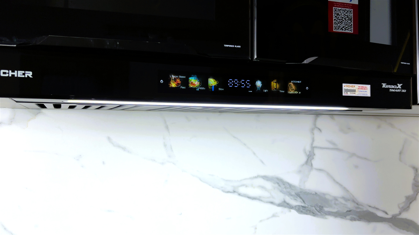 Máy Hút Mùi Kocher TURBO X3D-669D - Hàng Chính Hãng