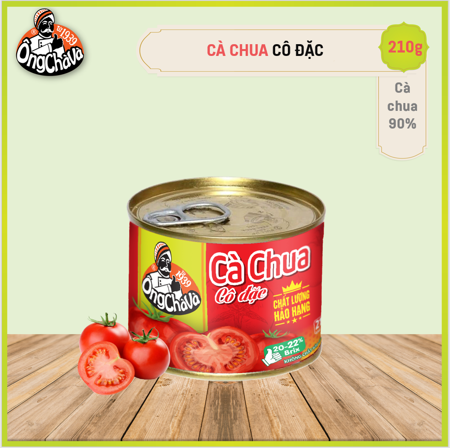 Sốt Cà Chua Cô Đặc Ông Chà Và 210g (Tomato Paste)