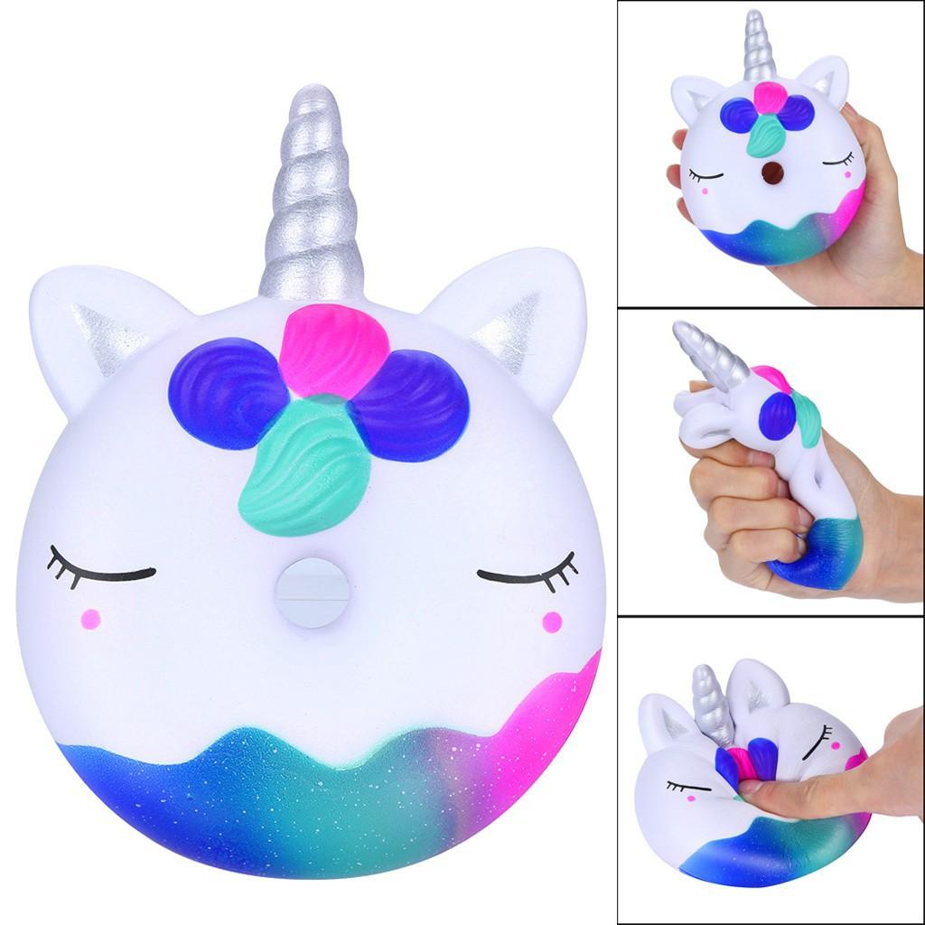 Đồ chơi squishy giúp giảm căng thẳng hình kì lân squishy