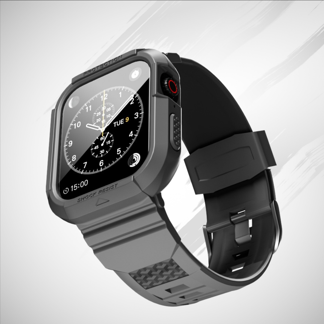 Dây Đeo Kiêm Ốp Dành Cho Apple Watch Ultra/ Apple Watch Series, Kai.N Elegant Shock Proff - Hàng Chính Hãng