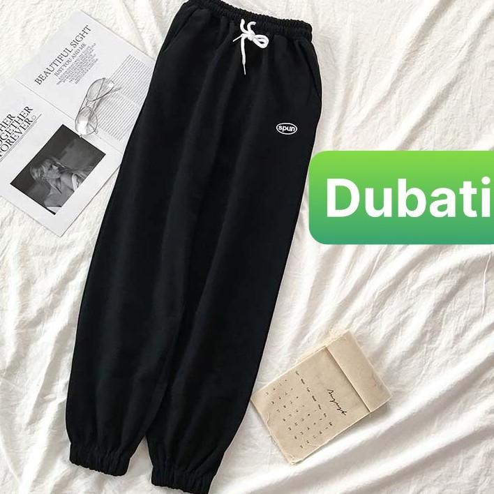 QUẦN JOGGERS THỂ THAO NAM NỮ SPUN 3 MÀU BO ỐNG SIÊU HOT- ODUBATI FASHION