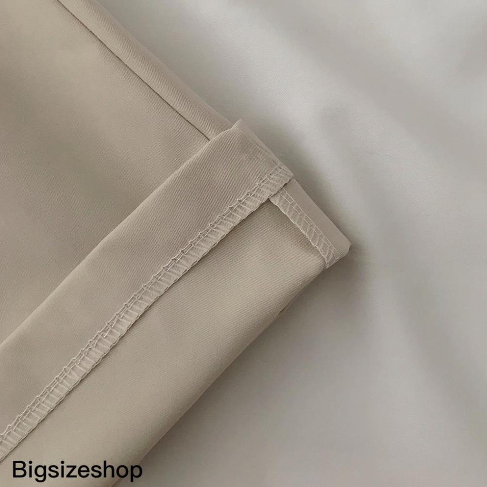 SOBIN BIG SIZE QUẦN KAKI NỮ RÚT EO LƯNG CAO, QUẦN ỐNG RỘNG, SIÊU THOẢI MÁI, QUẦN DÀI NỮ
