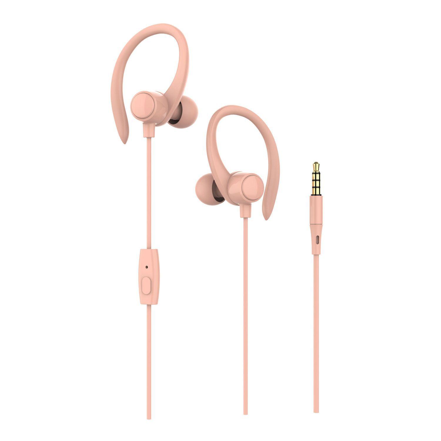 Tai nghe Haixindi giá thấp nhất với Wheat K song in-ear có dây dành cho sinh viên unisex trò chơi âm nhạc tai nghe thể thao trọng lượng thấp