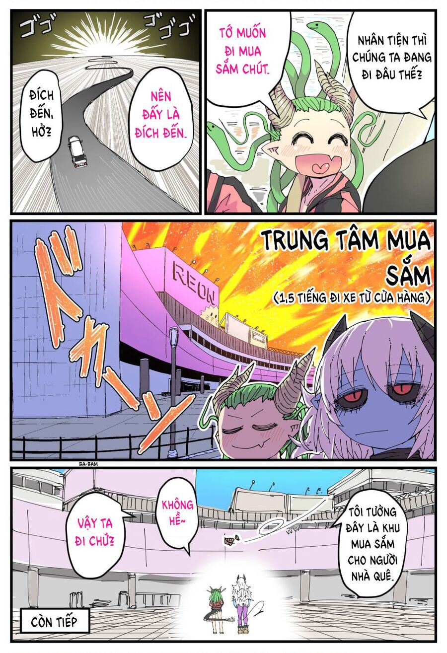 cô nàng nhân viên da xanh ở cửa hàng tiện lợi và bạn của cô ấy chapter 6 2