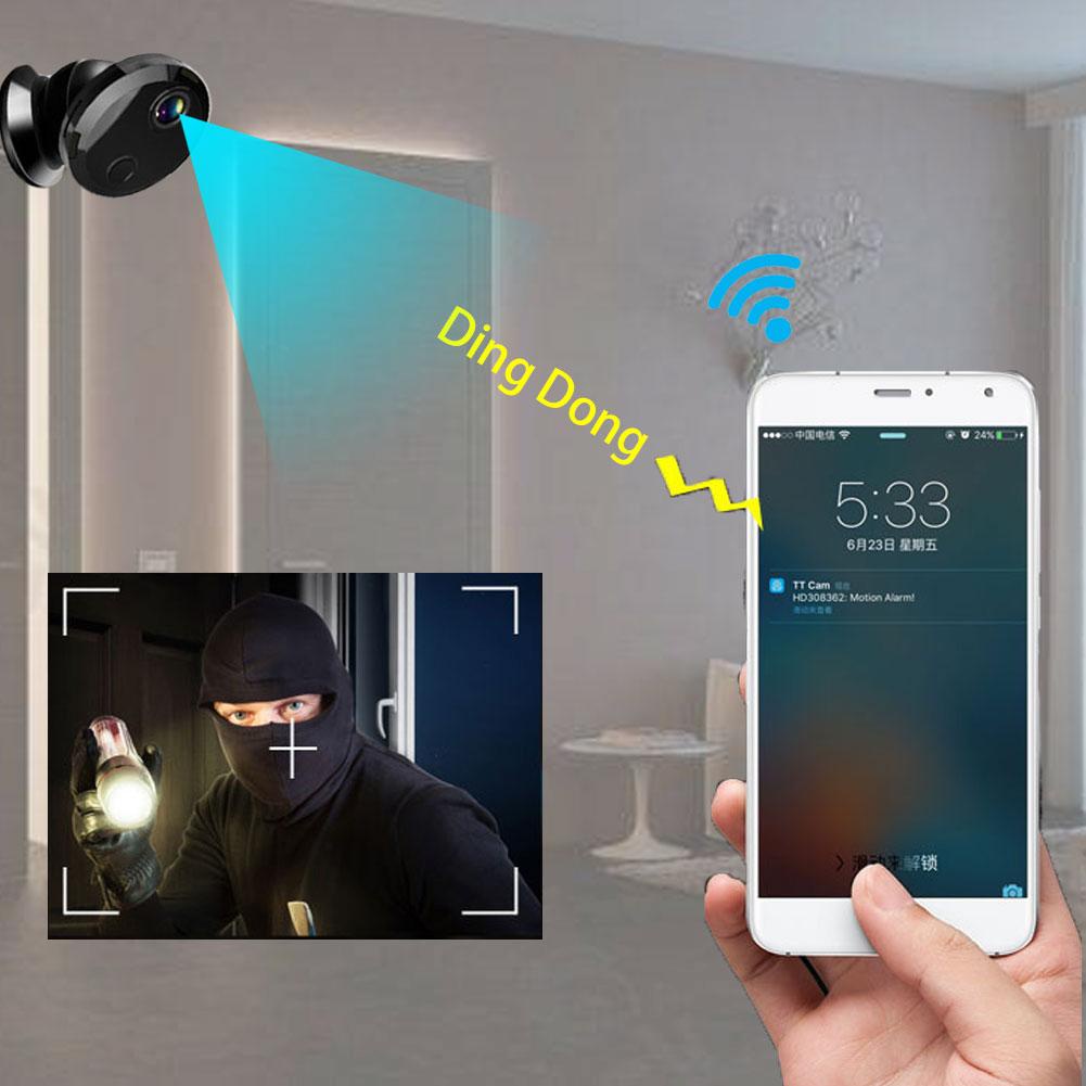 Camera mini wifi HDQ15 1080P Hồng Ngoại quay đêm cục nét