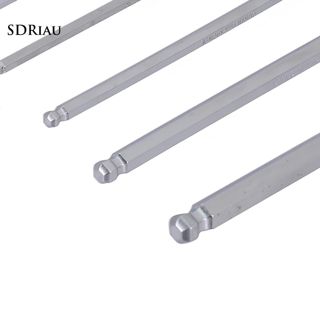 Bộ Cờ Lê Tay Cầm Dài Đầu Bi Lục Giác Chuyên Dụng Sửa Chữa Xe Hơi