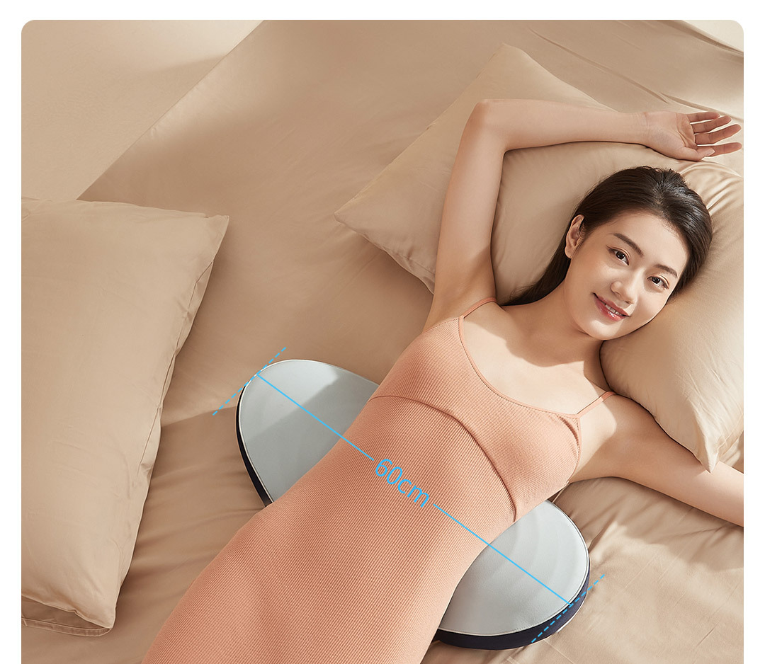 Máy Massage Lưng, Eo Đa Năng XIAOMI Repor RP-R1S, Sử Dụng Nhiệt 45 Độ, Đa Chế Độ Massage - Hàng Chính Hãng