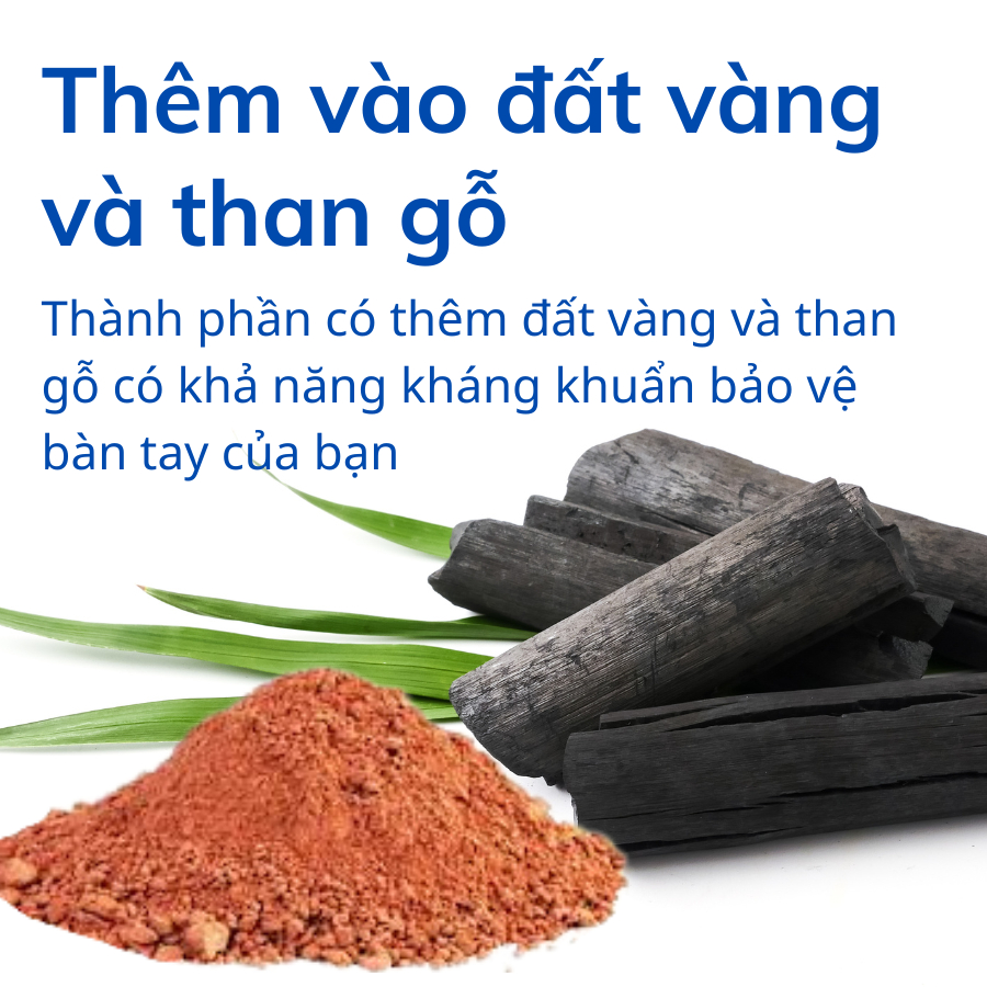 Mua 3 Tặng 2 - Đôi Găng Tay Cao Su Đất Vàng Và Than Gỗ Ruby L