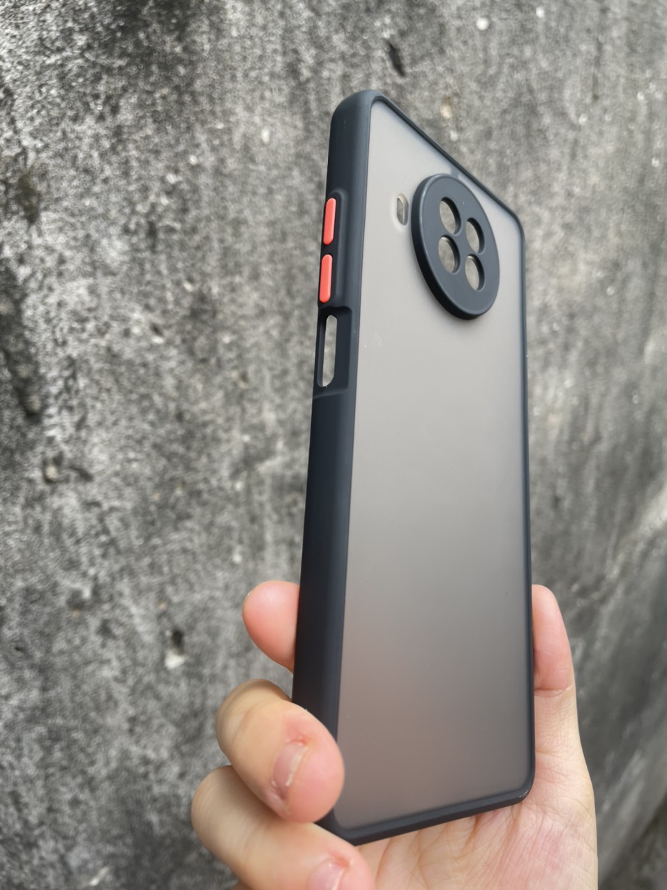 Ốp lưng nhám mờ cho Xiaomi Mi 10T Lite 5G chống sốc, bảo vệ Camera