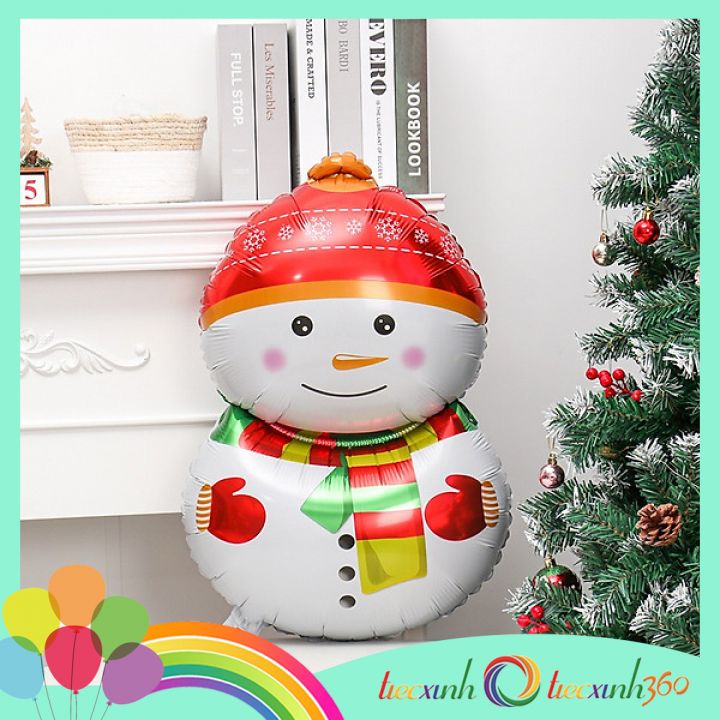 Bong bóng Noel hình người tuyết